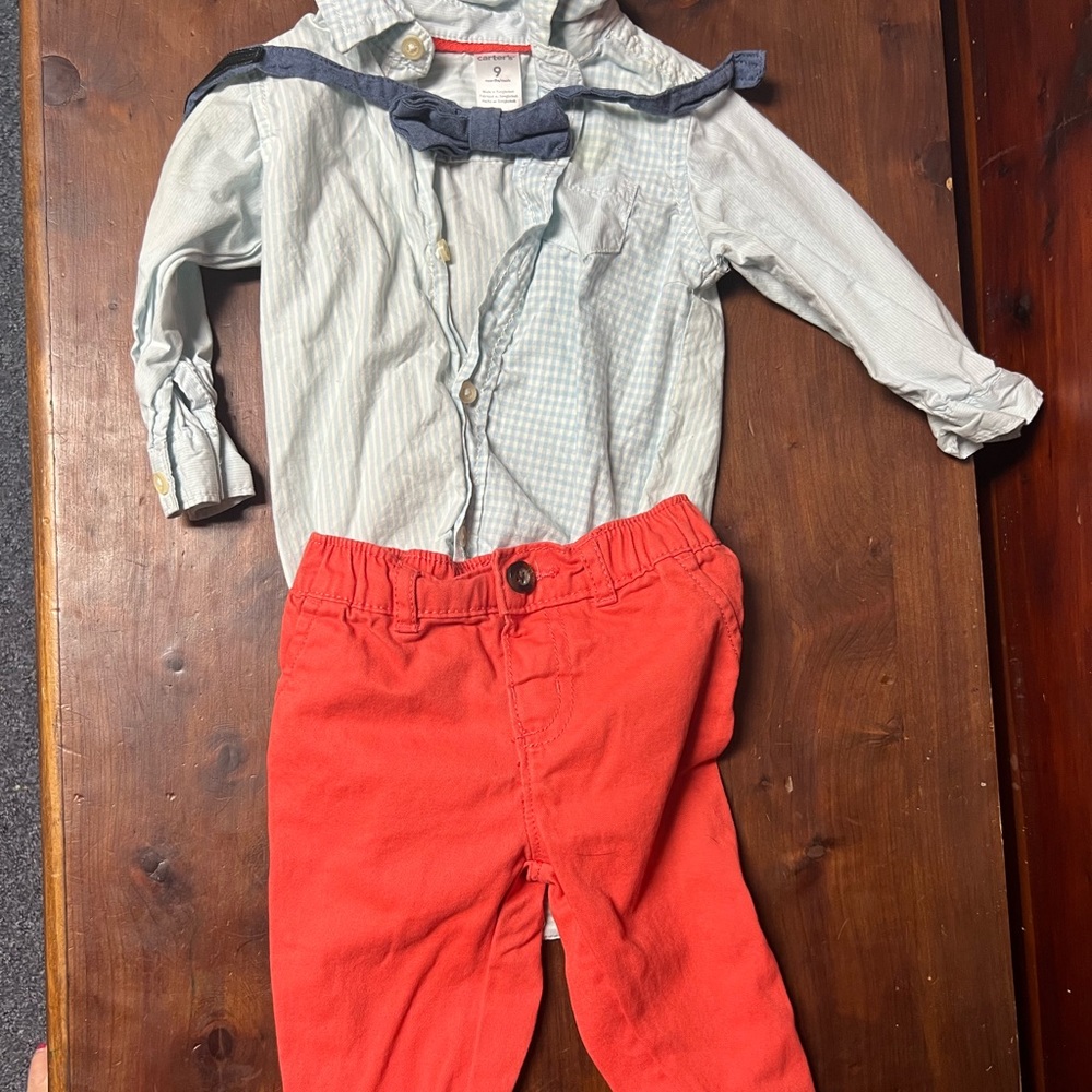 Baby boy special occasion dressy outfit size 9 months